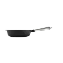 Μαντεμένιο τηγάνι βαθύ Carl Victor 25cm με inox χερούλι