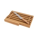 Σετ επιφάνεια κοπής bamboo & μαχαίρι ψωμιού Estia 35,5x22x3,5cm