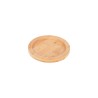 Μαντεμένιο τηγάνι σερβιρίσματος βαθύ 9,5cm με βάση bamboo Estia | www.mantemi.gr