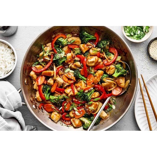 Αυθεντικό Stir-Fry σε Ατσάλινο Γουόκ
