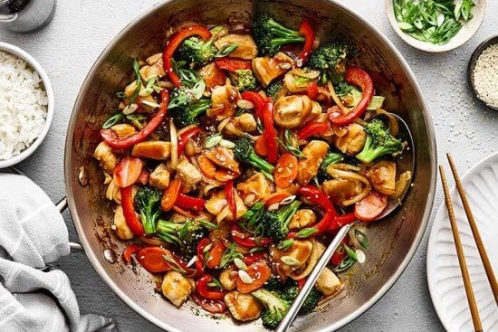 Αυθεντικό Stir-Fry σε Ατσάλινο Γουόκ