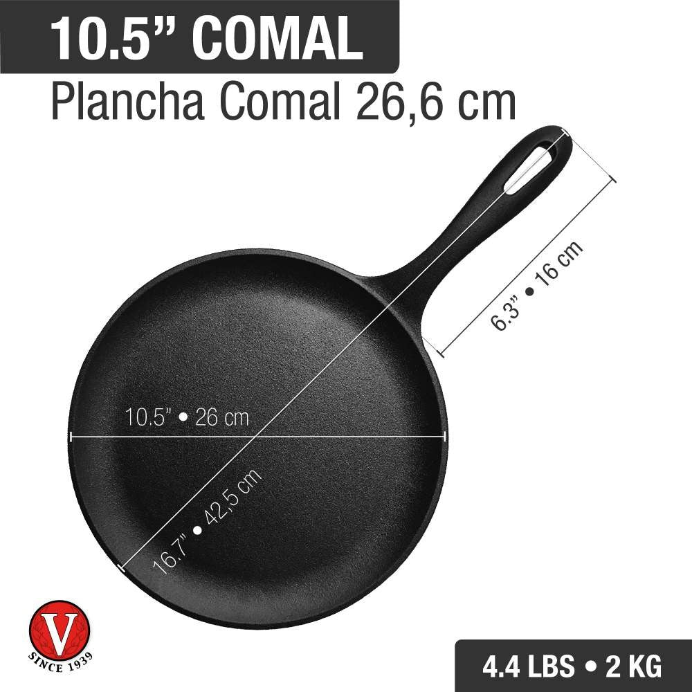 Μαντεμένια κρεπιέρα εμαγιέ Victoria 26,6cm | www.mantemi.gr
