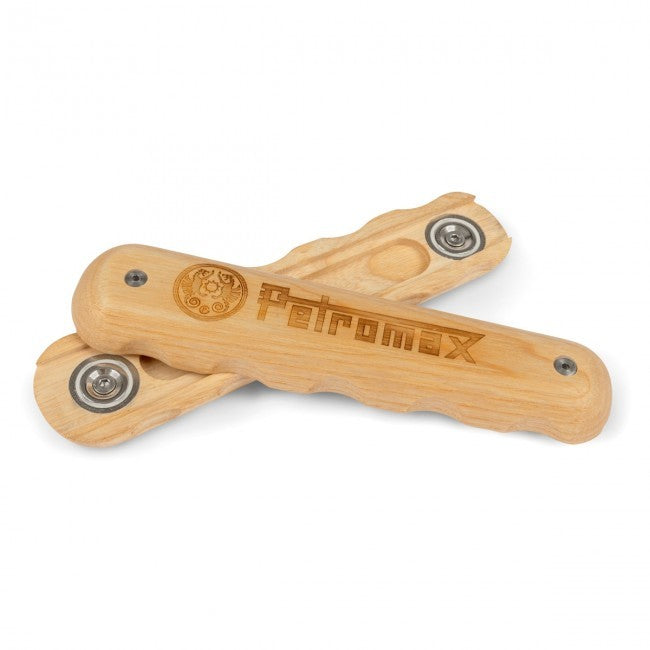 Ξύλινο χερούλι για σφυρήλατα τηγάνια Petromax handle-sp-w | www.mantemi.gr