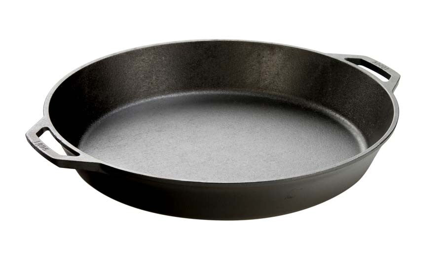 Μαντεμένιο τηγάνι Lodge με 2 λαβές 43,2cm L17SK3 | www.mantemi.gr