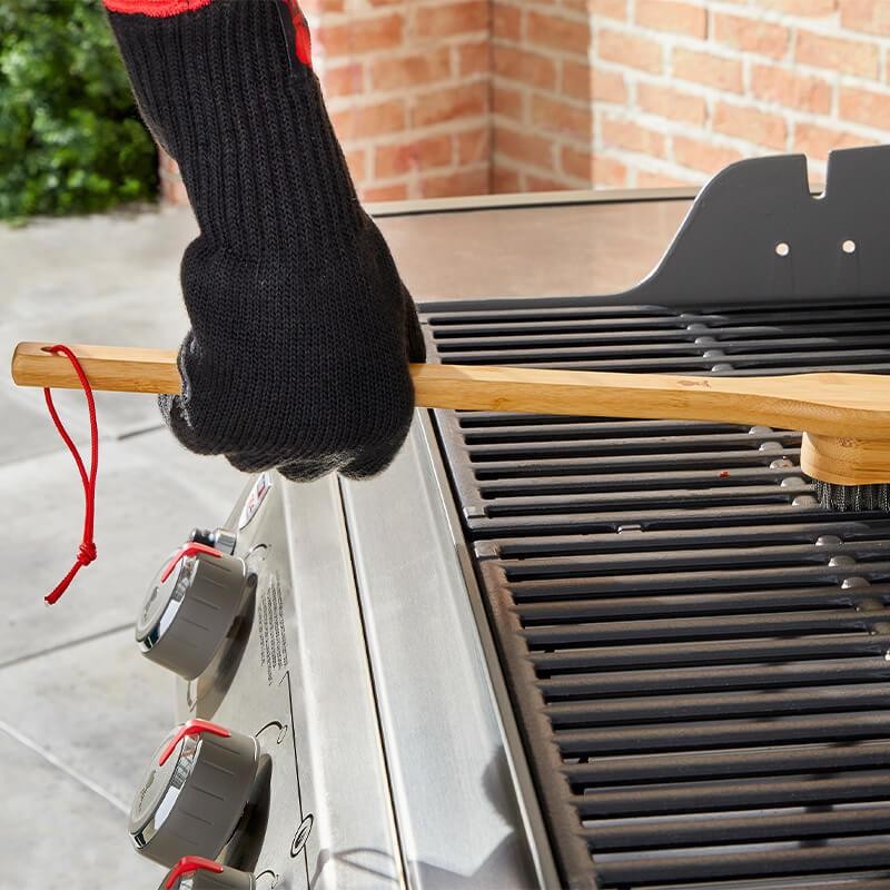 Μπαμπού βούρτσα καθαρισμού Weber 46cm | www.mantemi.gr