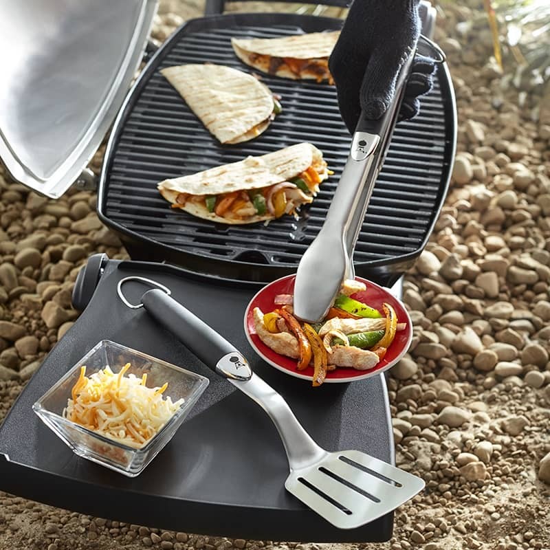 Σετ εργαλείων premium weber - σπάτουλα & λαβίδα | www.mantemi.gr