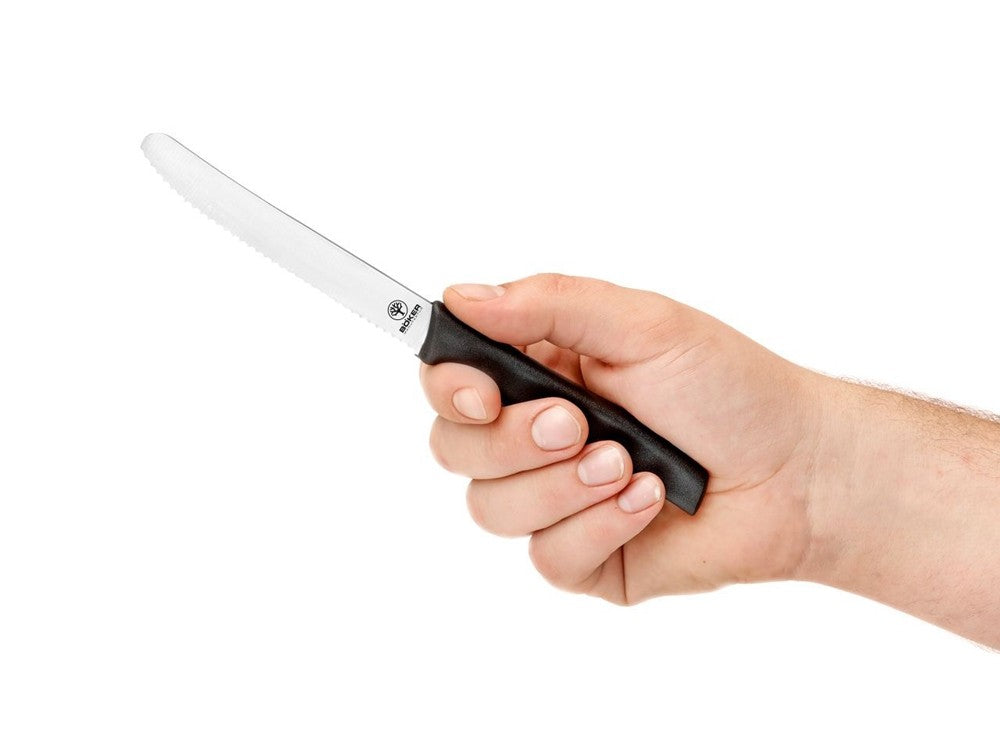 Μαχαίρι κουζίνας Boker μαύρο 10,5cm | www.mantemi.gr