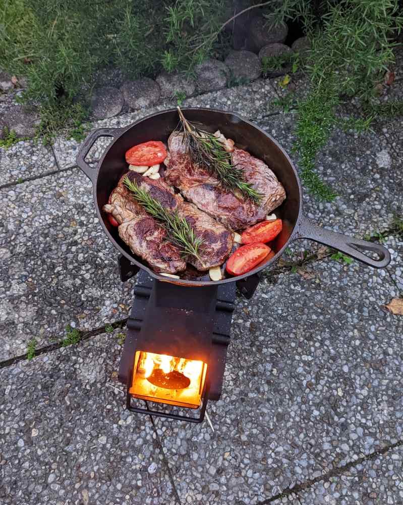 Μαντεμένιο τηγάνι Origin Outdoors 26cm | www.mantemi.gr