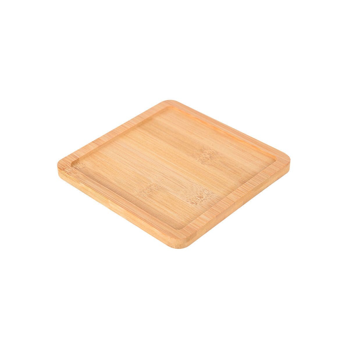 Μαντεμένιο τηγάνι τετράγωνο 14cm με βάση bamboo Estia | www.mantemi.gr