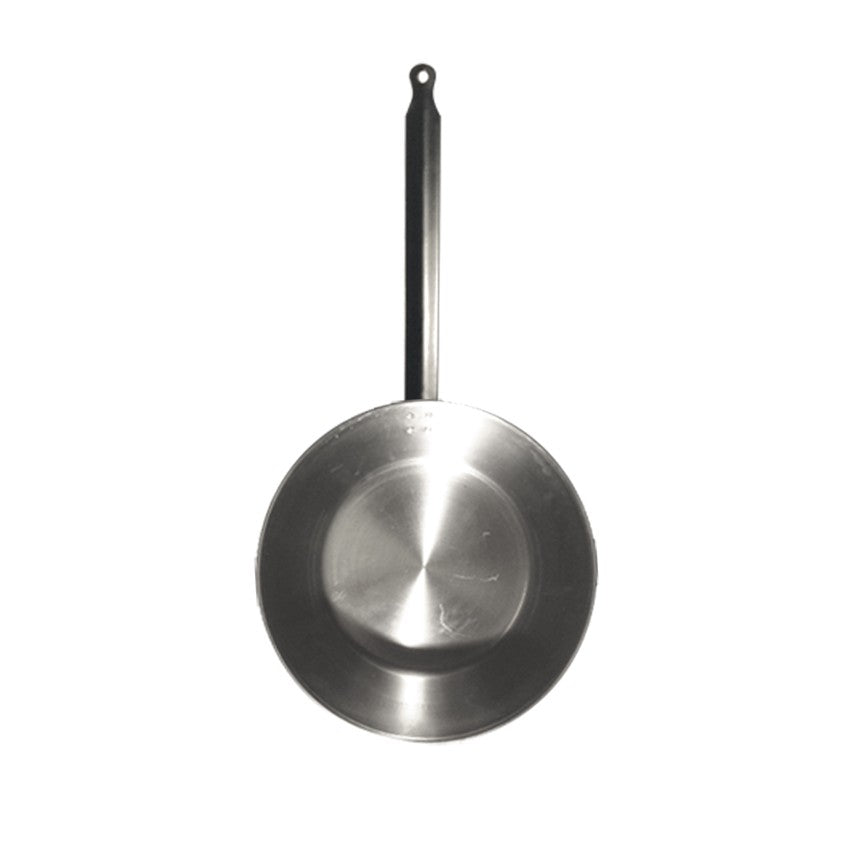 Ατσάλινο τηγάνι βαθύ L' Arbalete Carbon Steel 28cm | www.mantemi.gr