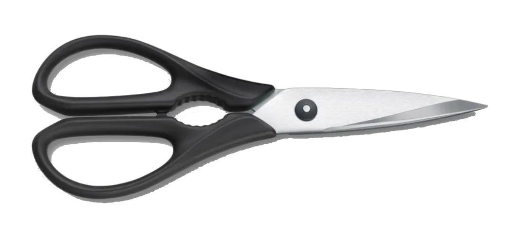 Ανοξείδωτο ψαλίδι γενικής χρήσης Victorinox μαύρο | www.mantemi.gr