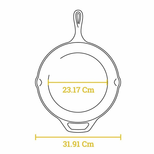 Μαντεμένιο τηγάνι Lodge 30,5cm L10SK3 | www.mantemi.gr