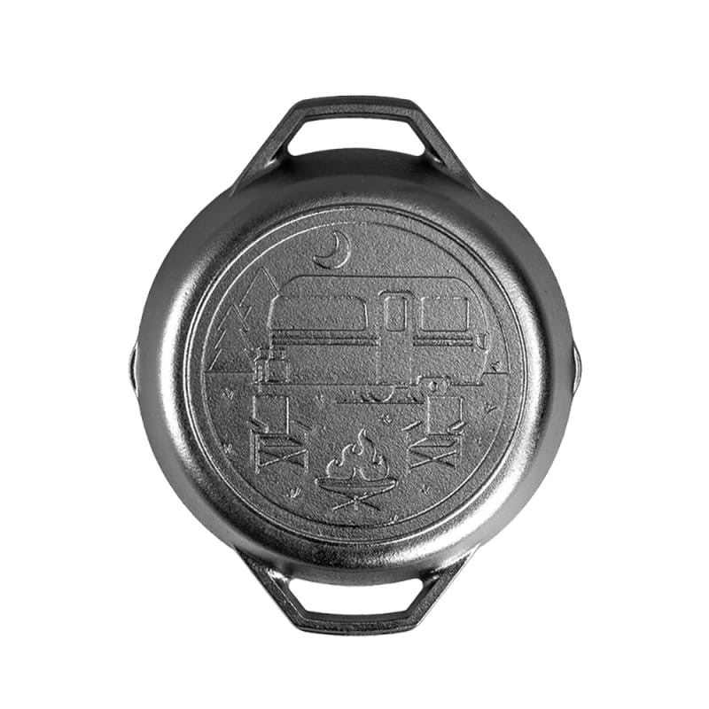 Μαντεμένιο τηγάνι Lodge 26 cm Camper Pan L8SKLWND | www.mantemi.gr
