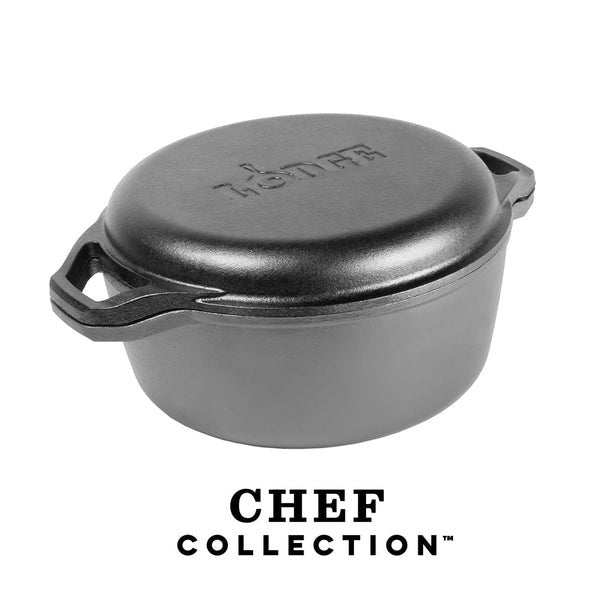 Μαντεμένια γάστρα & σχαροτήγανο Combo Chef Collection Lodge 5,7lt LC6DD | www.mantemi.gr