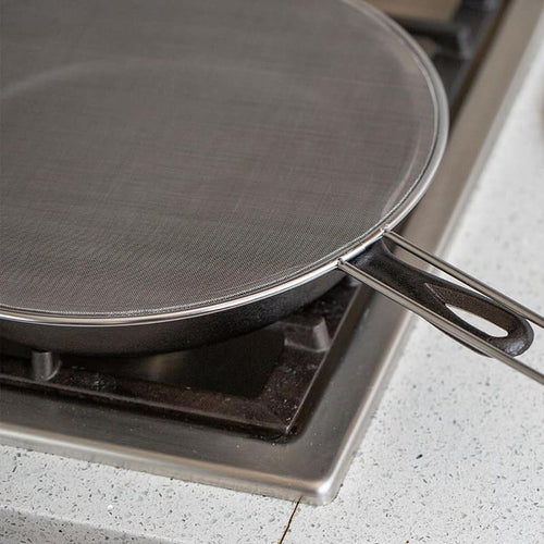 Ανοξείδωτη σίτα τηγανιού Lodge 28cm K11SCRN | www.mantemi.gr
