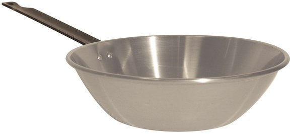 Ατσάλινο τηγάνι βαθύ L' Arbalete Carbon Steel 32cm | www.mantemi.gr