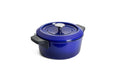 Μαντεμένια κατσαρόλα επισμαλτωμένη Woll Iron Pot 4,2lt 24cm 124CI-020 Cobalt Blue | www.mantemi.gr