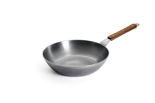 Ατσάλινο τηγάνι-σωτέζα Woll Carbon Steel 728CS 28cm | www.mantemi.gr