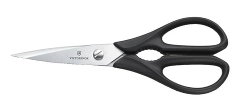 Ανοξείδωτο ψαλίδι γενικής χρήσης Victorinox μαύρο | www.mantemi.gr