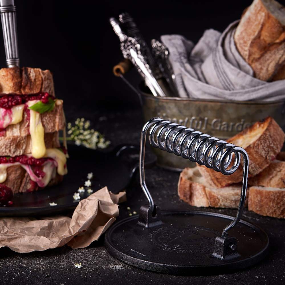 Μαντεμένια πρέσα εμαγιέ Victoria 16,5cm | www.mantemi.gr