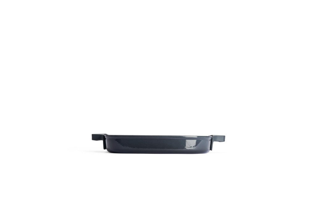 Μαντεμένια γκριλιέρα επισμαλτωμένη Woll Iron Grill με πρέσα ψησίματος 628-2CI-030 28x28cm Carbon Grey | www.mantemi.gr