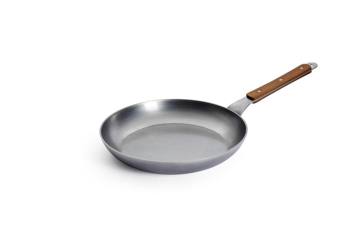 Ατσάλινο τηγάνι Woll Carbon Steel 528CS 28cm | www.mantemi.gr