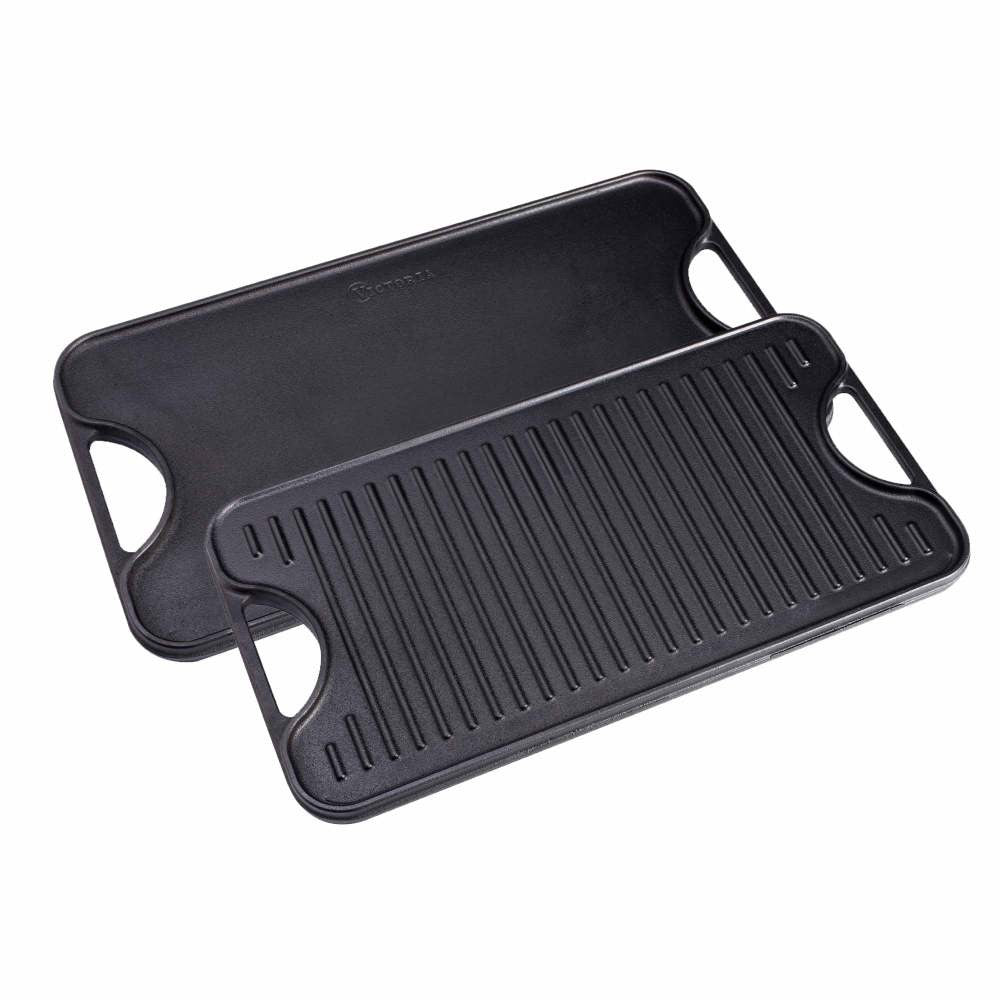 Μαντεμένια πλάκα διπλής όψεως εμαγιέ Victoria 47x25cm | www.mantemi.gr