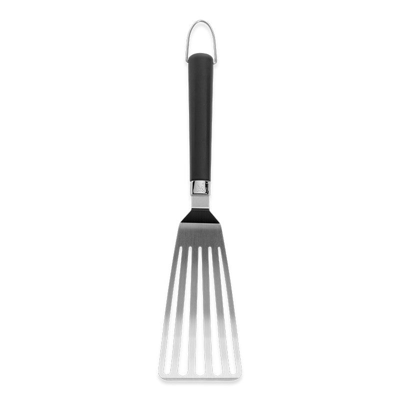 Εύκαμπτη ανοξείδωτη σπάτουλα διάτρητη Weber 39,5cm | www.mantemi.gr