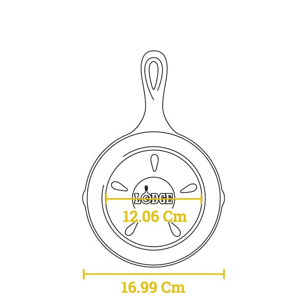 Μαντεμένιο καπνιστήρι Lodge smoker 16,5cm L3SMSK | www.mantemi.gr