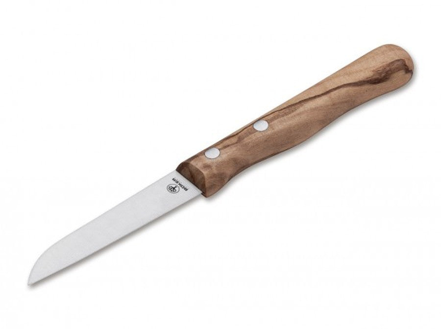 Μαχαίρι ξεφλουδίσματος Boker Classic Olive 7cm | www.mantemi.gr