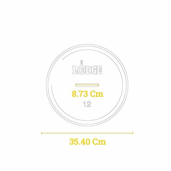 Μαντεμένια γάστρα Lodge 7,57lt με πόδια L12DCO3 | www.mantemi.gr