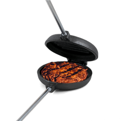 Μαντεμένιο σκεύος για burger Coghlans 66cm | www.mantemi.gr