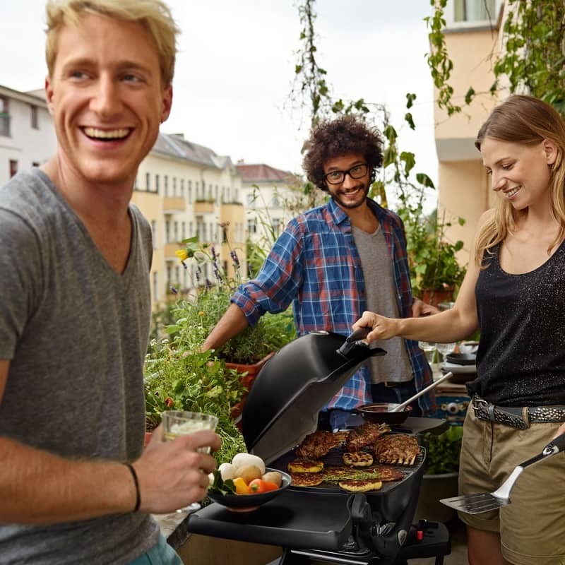 Φορητή ψησταριά υγραερίου Weber Q1200 | www.mantemi.gr