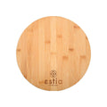 Στρογγυλή επιφάνεια κοπής bamboo Estia Ø28cm | www.mantemi.gr