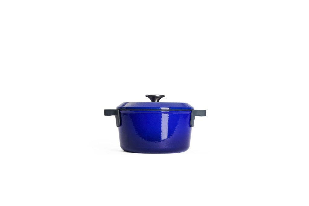 Μαντεμένια κατσαρόλα επισμαλτωμένη Woll Iron Pot 2,8lt 20cm 120CI-020 Cobalt Blue | www.mantemi.gr