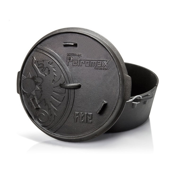 Μαντεμένια γάστρα Petromax με επίπεδο πάτο ft12-t 12,8 lt | www.mantemi.gr