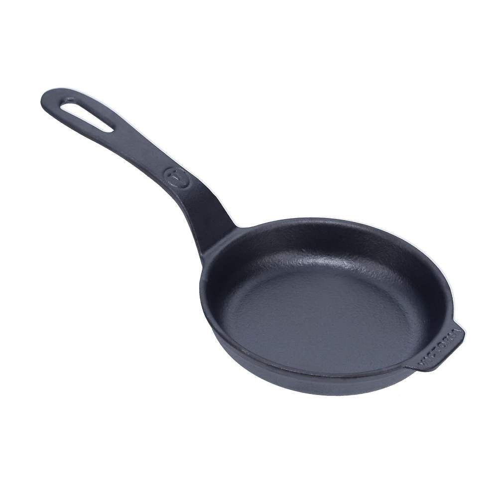Μαντεμένιο τηγάνι εμαγιέ Victoria 12cm | www.mantemi.gr