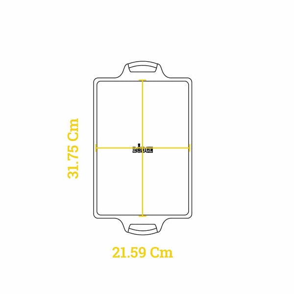 Μαντεμένιο ταψί βαθύ Lodge 33 x 22,9cm BW13C | www.mantemi.gr