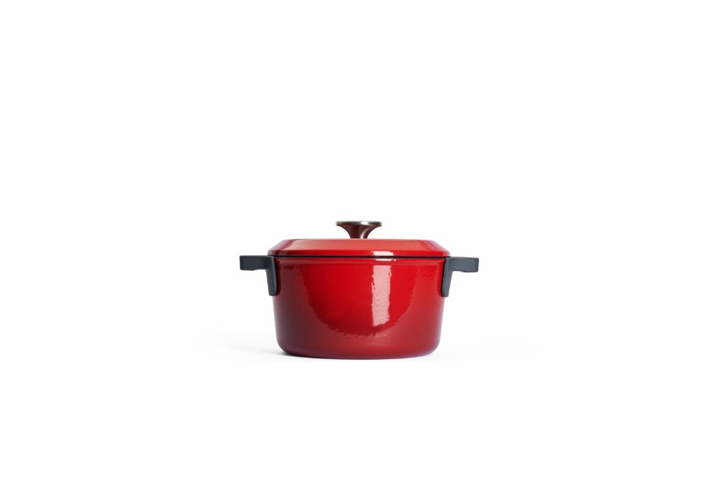 Μαντεμένια κατσαρόλα επισμαλτωμένη Woll Iron Pot 2,8lt 20cm 120CI-010 Chili Red | www.mantemi.gr