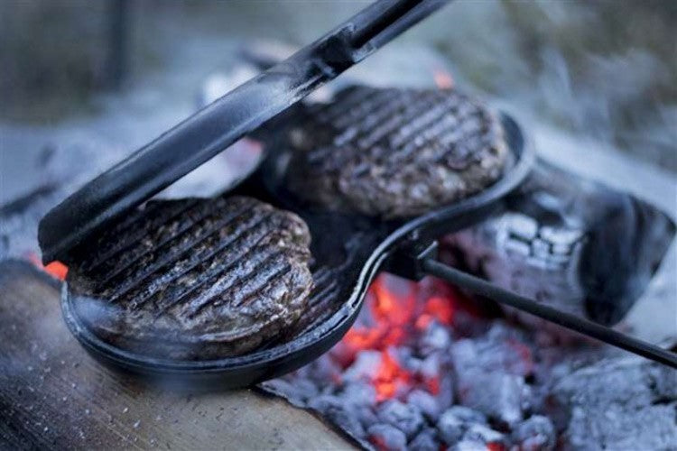 Μαντεμένιο σκεύος για burger Petromax bg-iron | www.mantemi.gr