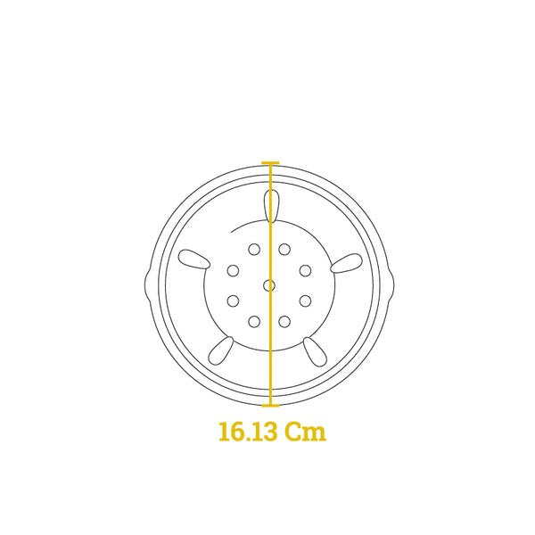 Μαντεμένιο καπνιστήρι Lodge smoker 16,5cm L3SMSK | www.mantemi.gr