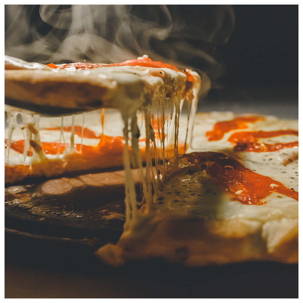Επισμαλτωμένη στρογγυλή πέτρα για pizza Weber 36cm