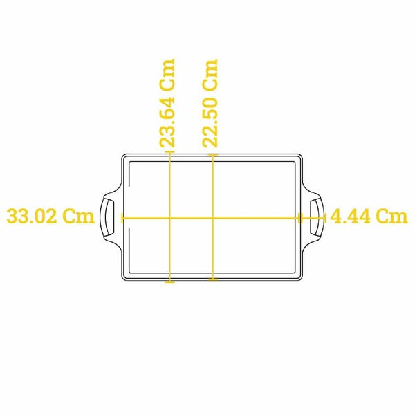 Μαντεμένιο ταψί βαθύ Lodge 33 x 22,9cm BW13C | www.mantemi.gr