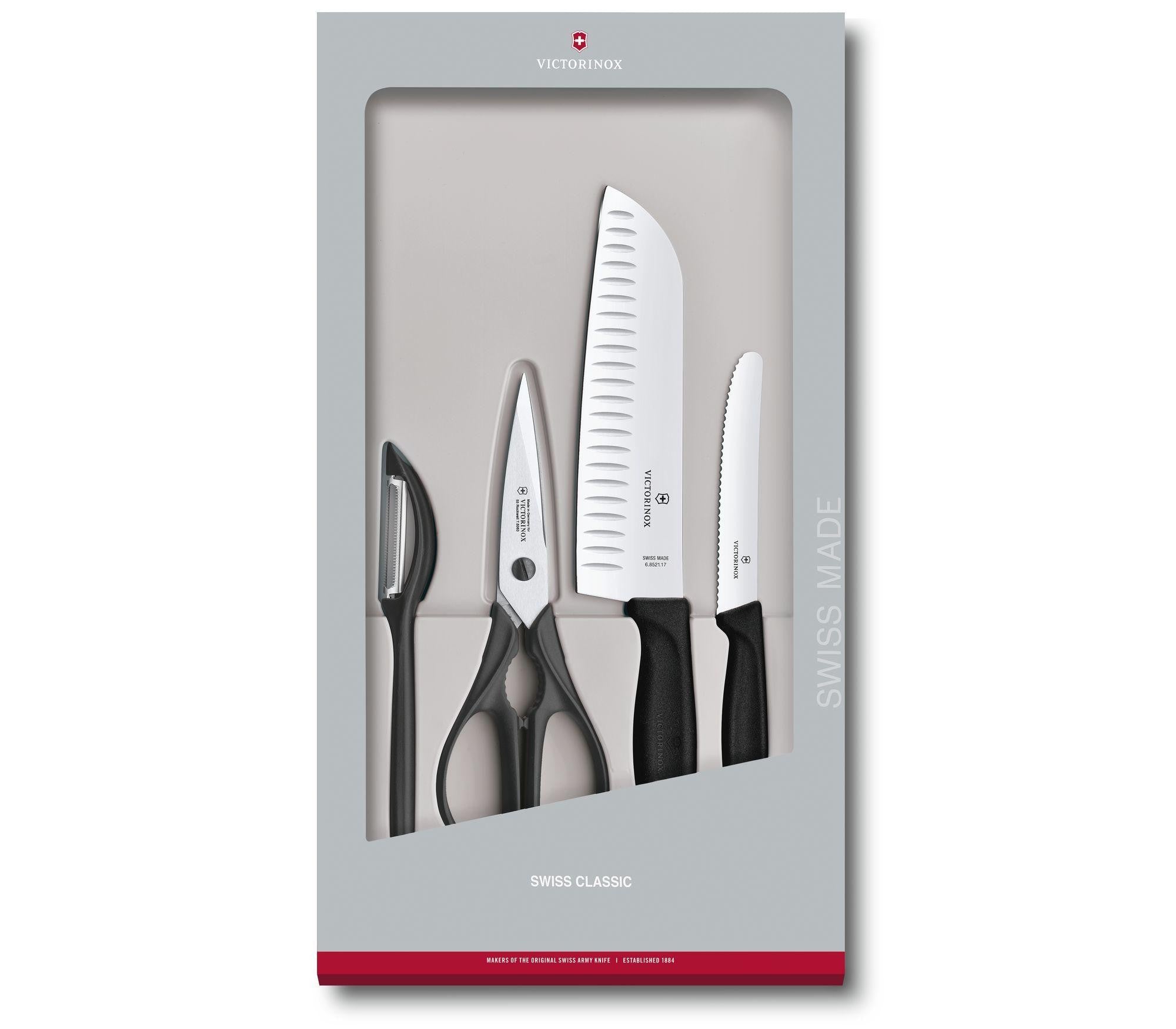 Σετ κουζίνας Victorinox 4τεμ | www.mantemi.gr
