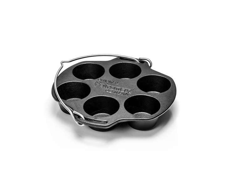 Μαντεμένιο σκεύος για muffins Petromax mf6 | www.mantemi.gr