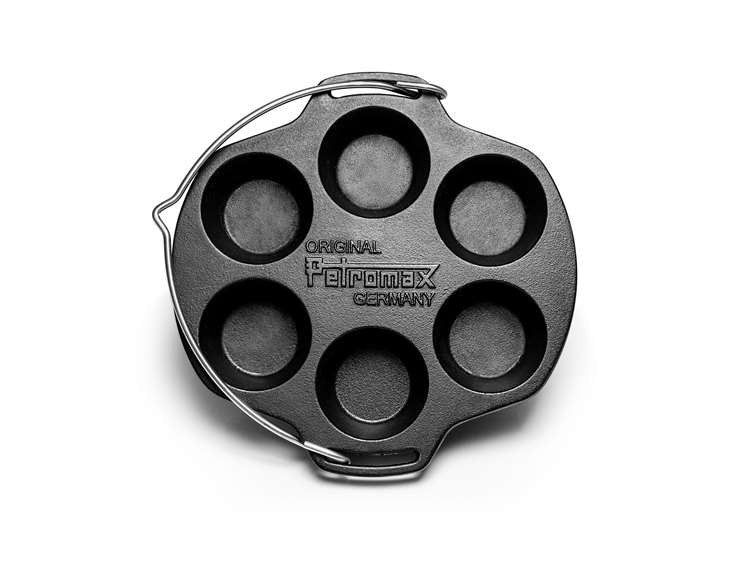 Μαντεμένιο σκεύος για muffins Petromax mf6 | www.mantemi.gr