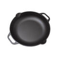 Μαντεμένιο τηγάνι εμαγιέ Victoria με 2 λαβές 33cm | www.mantemi.gr