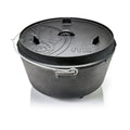 Μαντεμένια γάστρα Petromax με πόδια ft18 16,1lt | www.mantemi.gr
