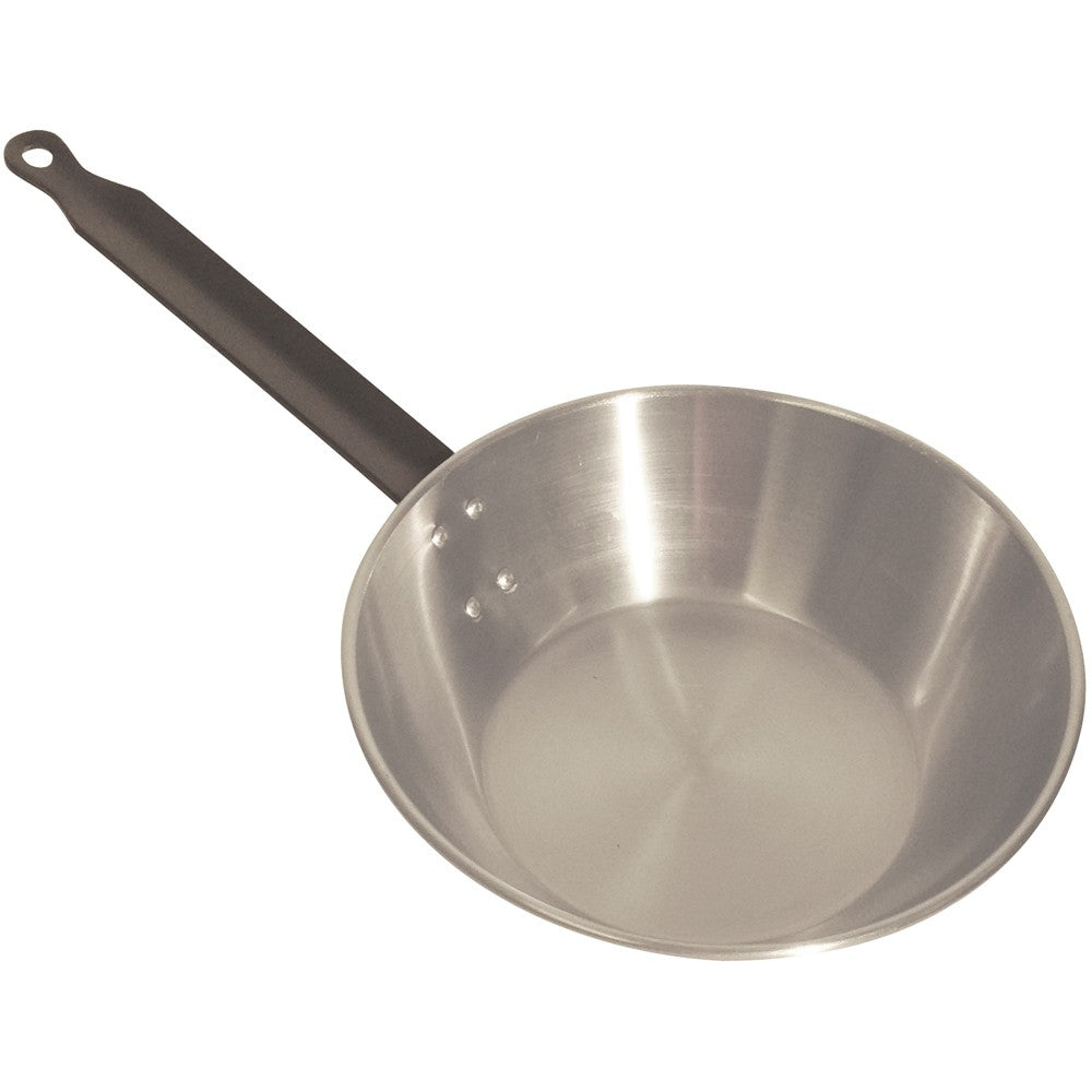 Ατσάλινο τηγάνι βαθύ L' Arbalete Carbon Steel 28cm | www.mantemi.gr