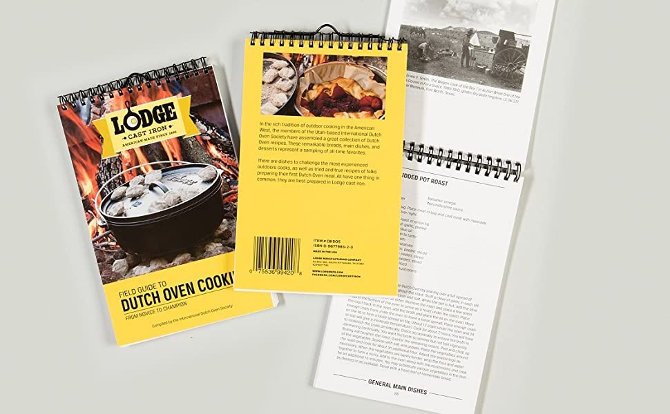 Βιβλίο Μαγειρικής Lodge Field Guide to Dutch Oven Cooking (Αγγλικά) CBIDOS | www.mantemi.gr